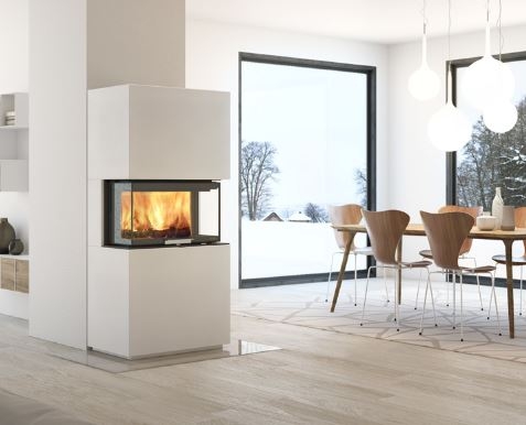Frittstående elektrisk peis