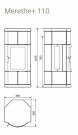 Norsk kleber Merethe med sideglass thumbnail