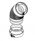 Faber MV-bend 45° ø150/100mm thumbnail