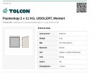Flaskeskap 2 x 11 KG, UISOLERT, Montert thumbnail