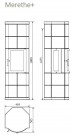 Norsk kleber Merethe med sideglass thumbnail
