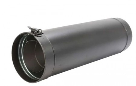 Faber MV-rør 50cm Sort ø150/100mm
