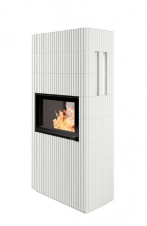 Nordpeis Wave T  3+3 Stor peis med tunnelinnsats, sort thermotte