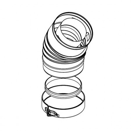 Faber MV-bend 30° ø200/130mm