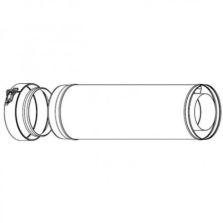 Faber MV-rør 50cm ø200/130mm